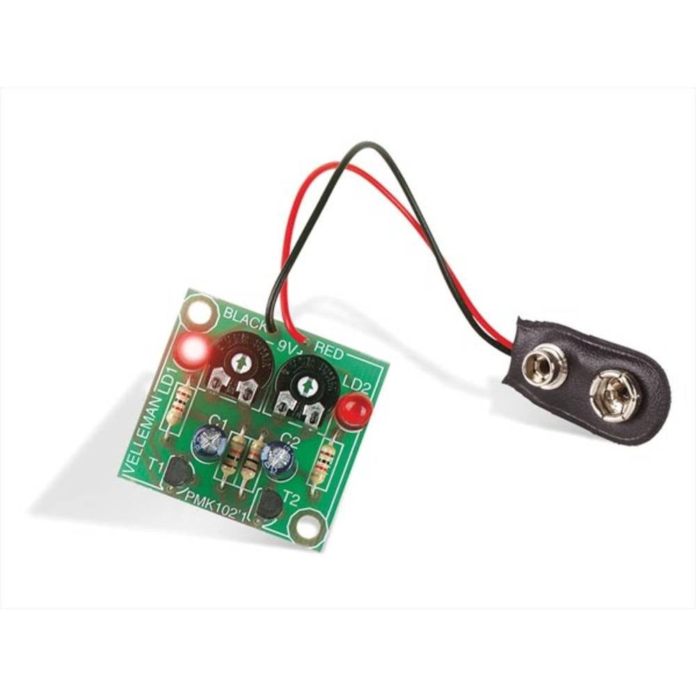 Whadda Modellbausatz Blinkendes LEDs Lötkasten WSI102