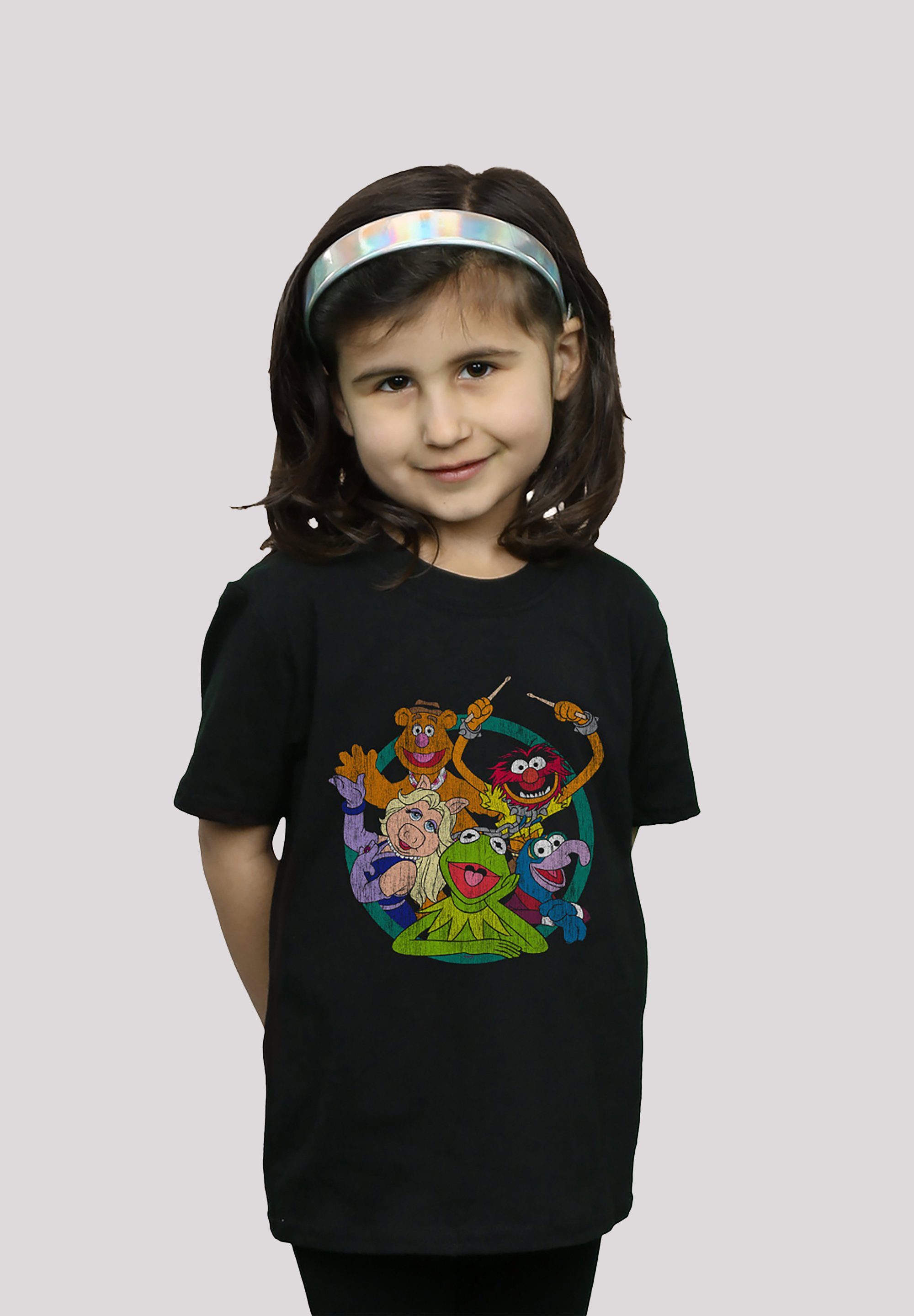 F4NT4STIC T-Shirt Disney Muppets Print schwarz