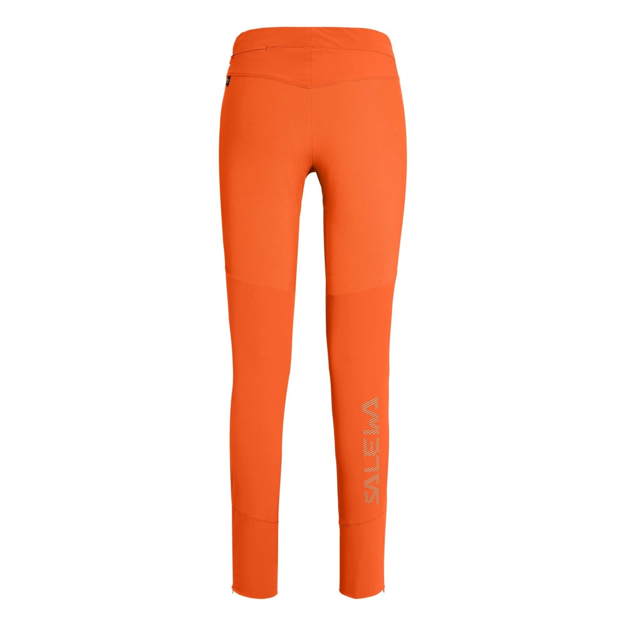 Salewa W Orange Agner Damen Red Tight Salewa Durastretch Tights Leggings