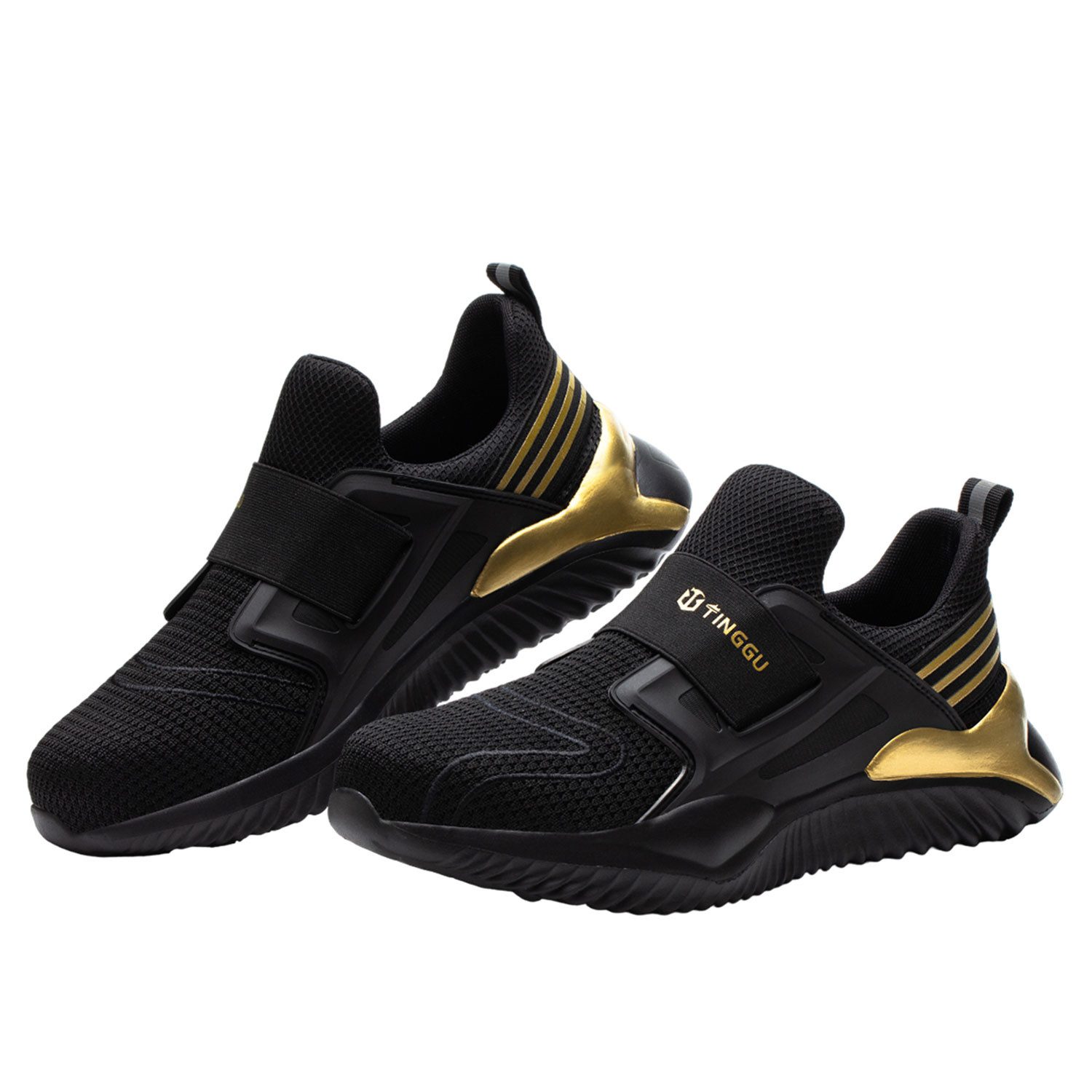 Leichte Slip-on Arbeitsschuhe Rutschfeste Atmungsaktive Sneaker Sicherheitsschuh