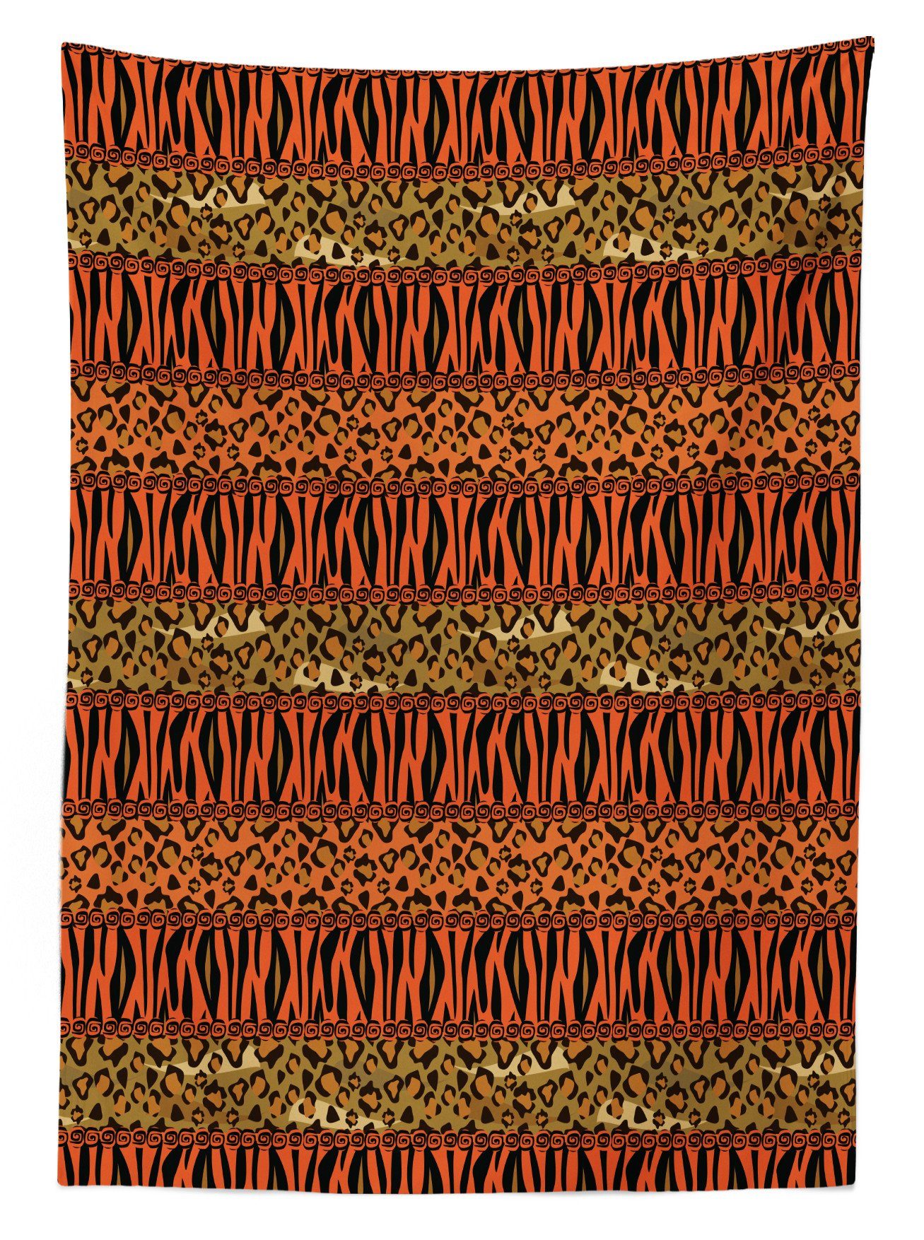 Haut Cheetah Außen Leopard Klare Abakuhaus Farbfest Waschbar Tischdecke Bereich Für afrikanisch Farben, geeignet den