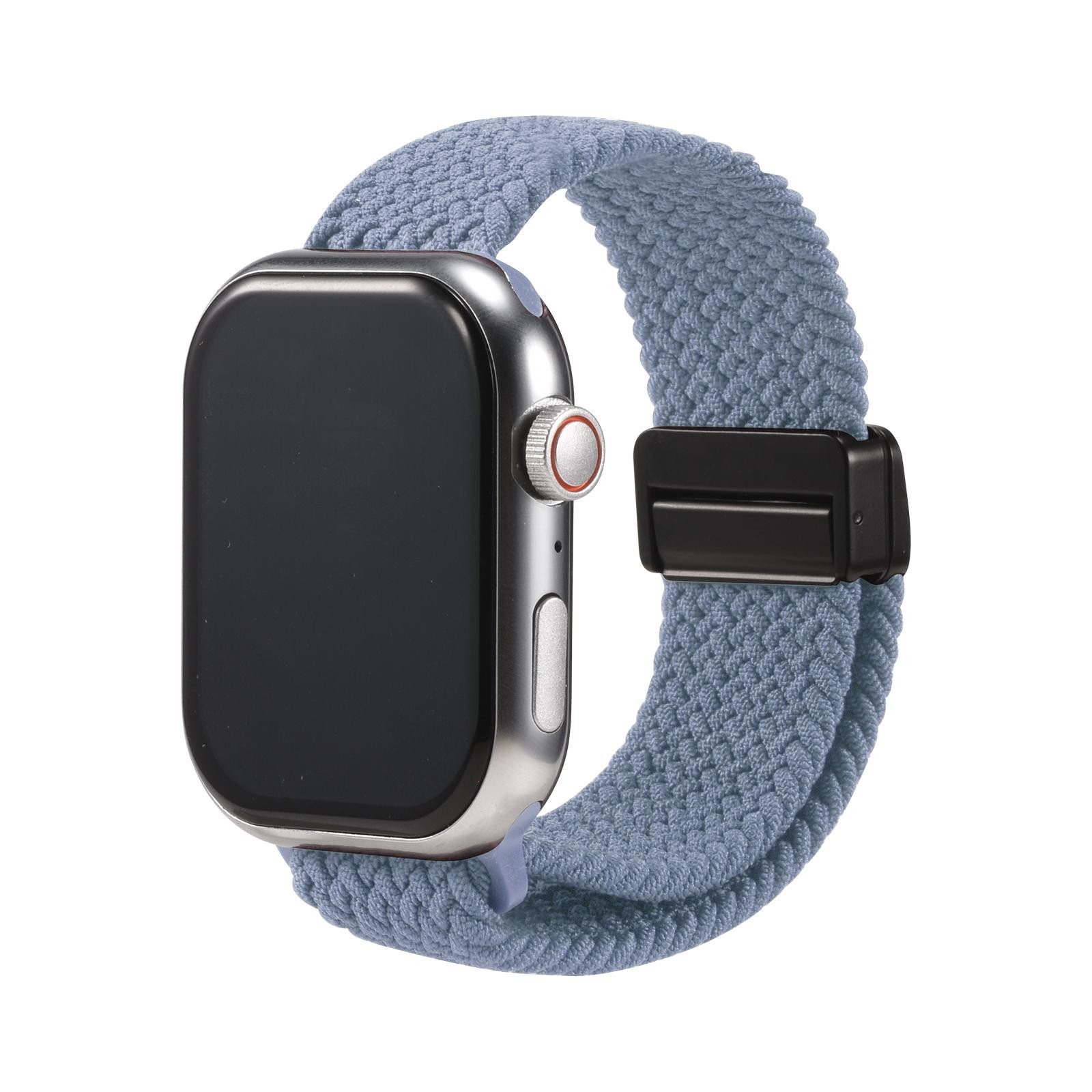 CoolGadget Smartwatch-Armband Fitnessarmband aus Nylon iWatch, für Apple Watch 1 2 3 4 5 6 7 8 9 10 11 SE 1 2 3 38 40 41 42 mm