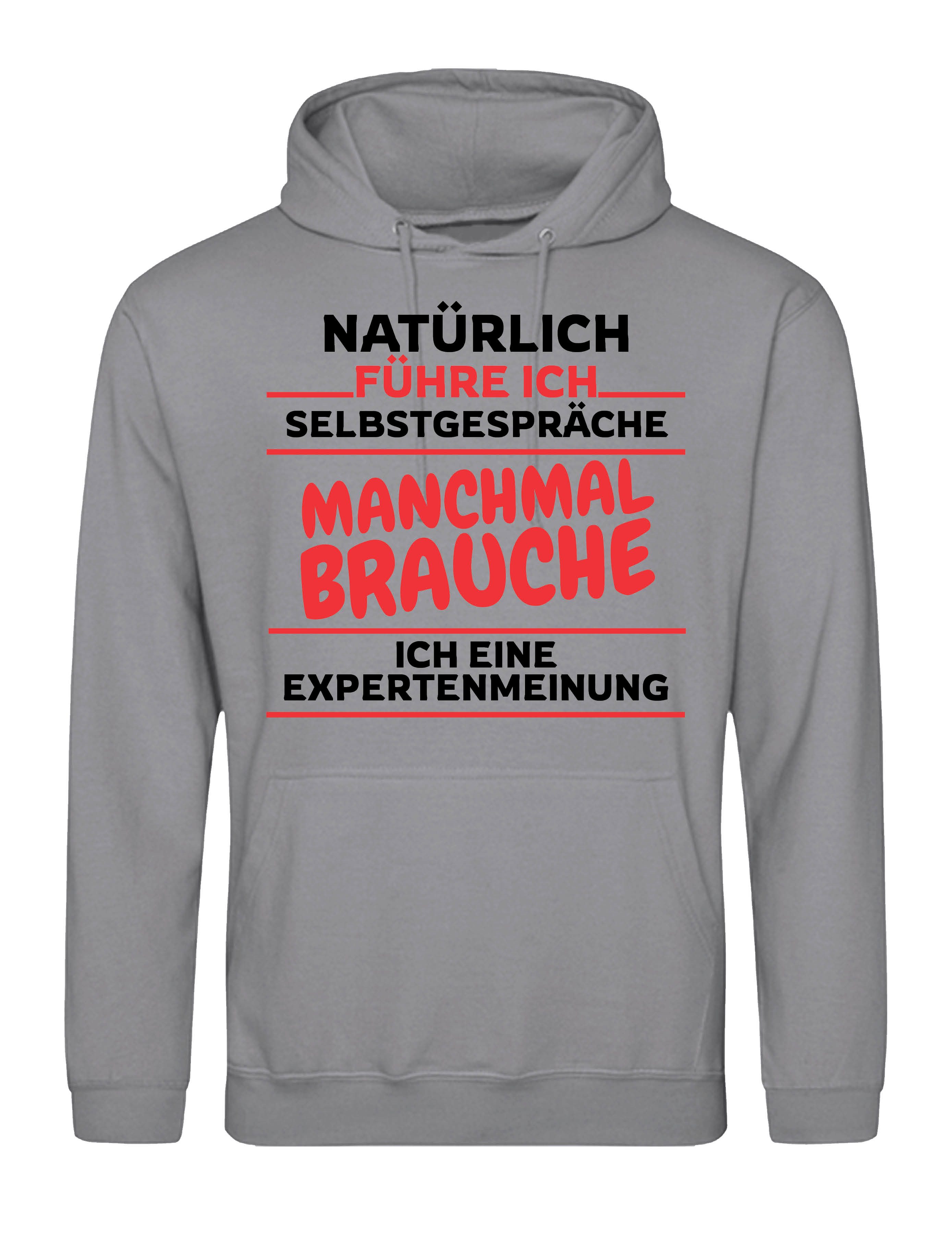 Youth Designz Kapuzenpullover "Selbstgespräche" Herren Hoodie günstig online kaufen