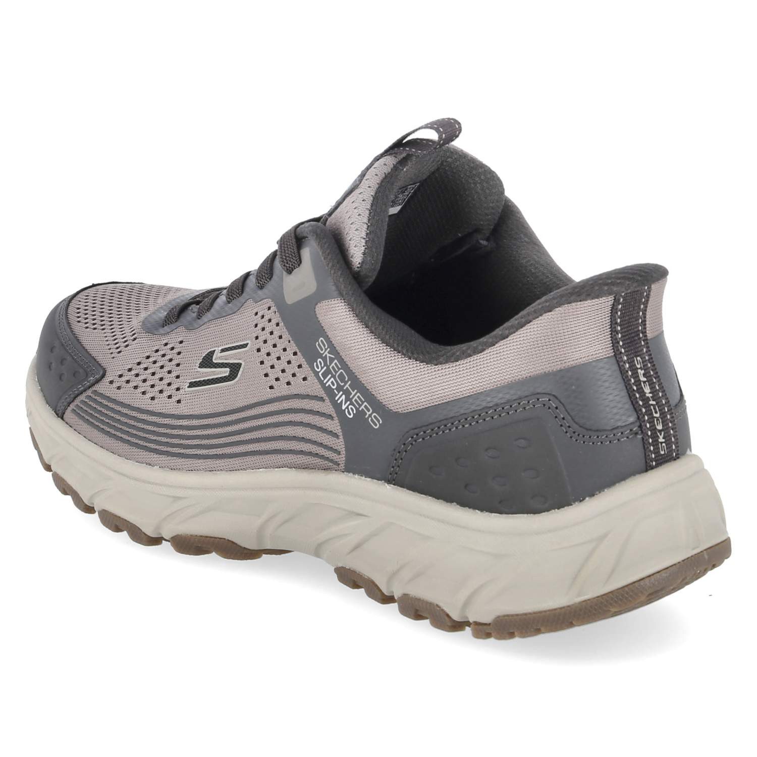 Skechers Skechers 237800 DKTP Herren Textil & Synthetik taupe Schnürschuh