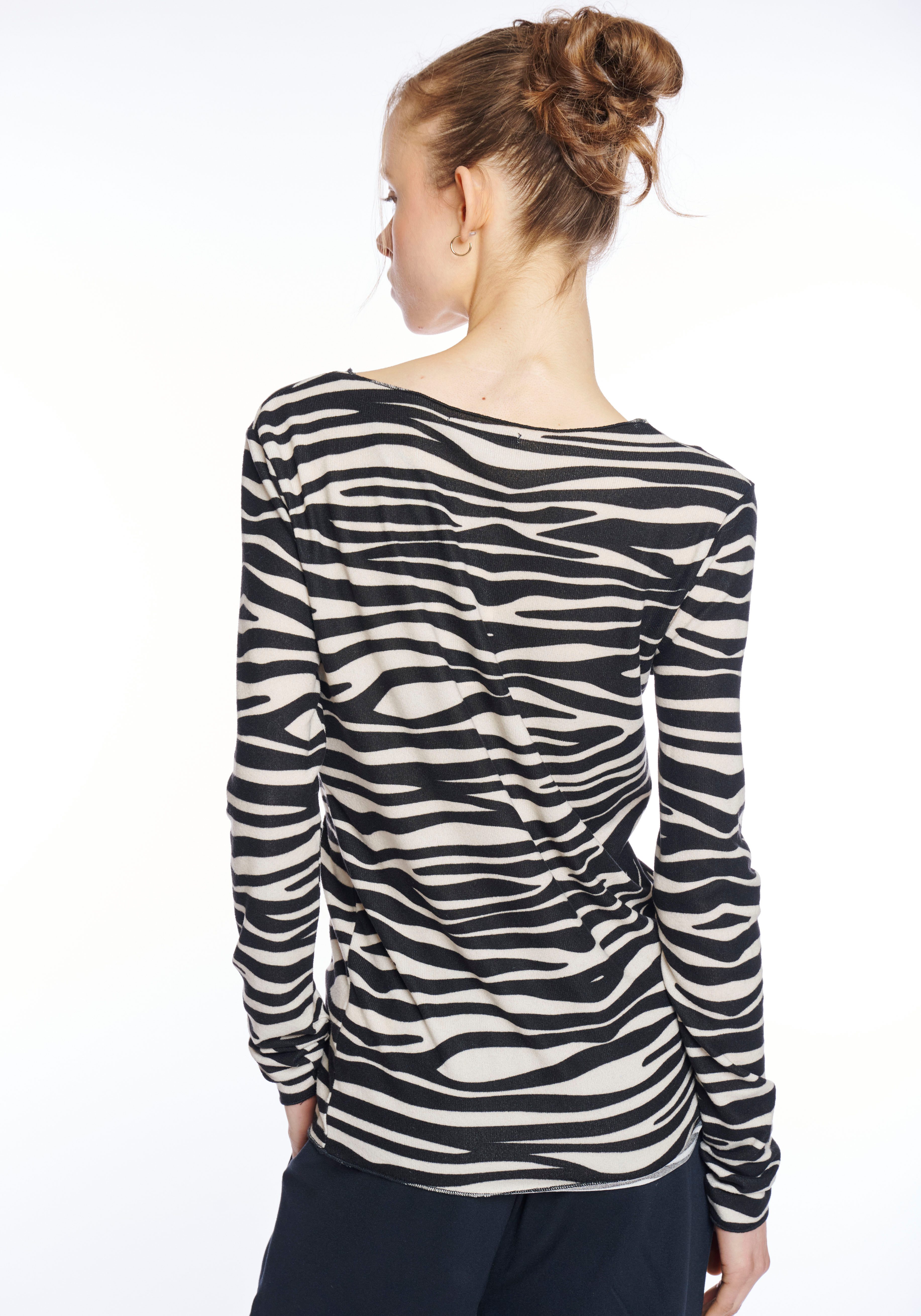 HaILY’S Langarmshirt LS V TP Zi44na günstig online kaufen