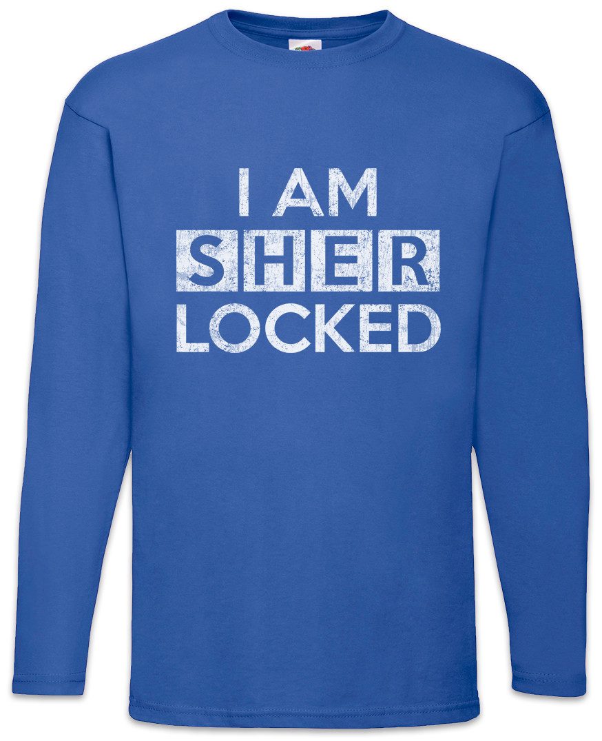 Urban Backwoods Langarmshirt I Am S... Langarm T-Shirt Sher Series Fun Locked Sherlock TV Holmes (1-tlg) Watson Detective Detektiv Lodon