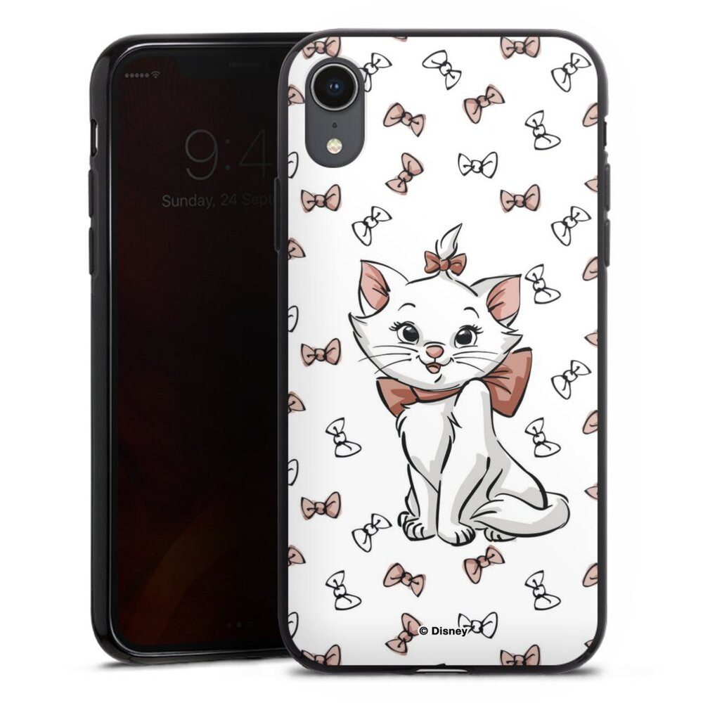 DeinDesign Handyhülle Aristocats Marie Disney Katze Marie Shy, Apple iPhone Xr Silikon Hülle Bumper Case Handy Schutzhülle