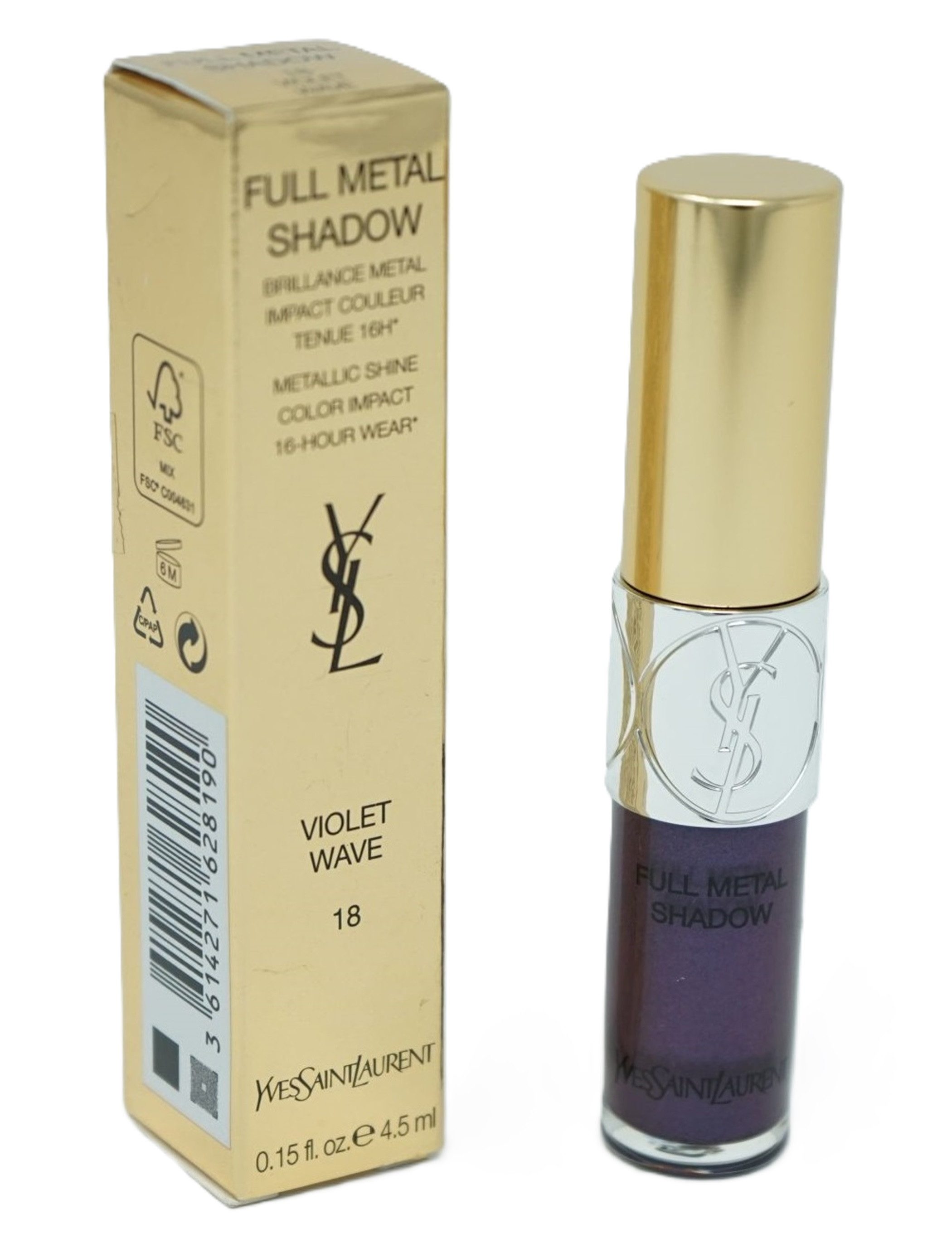 YVES SAINT LAURENT Lipgloss Yves saint Laurent Full Metal Shadow Lipgloss 18 Violet Wave