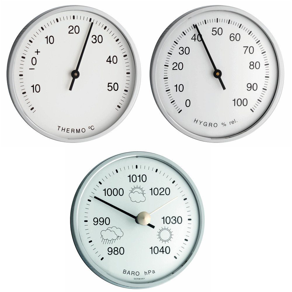 Wetterstation Werke-Set TFA 20.3024 Thermometer Hygrometer Barometer