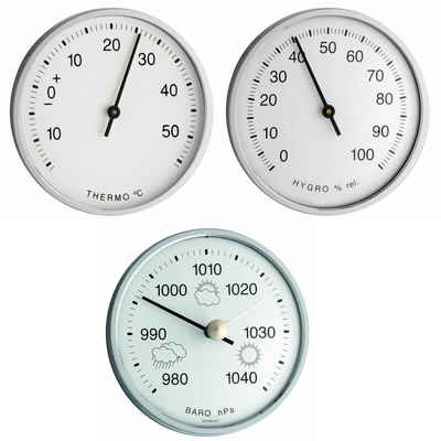 TFA Dostmann Werke-Set TFA 20.3024 Thermometer Hygrometer Barometer Wetterstation
