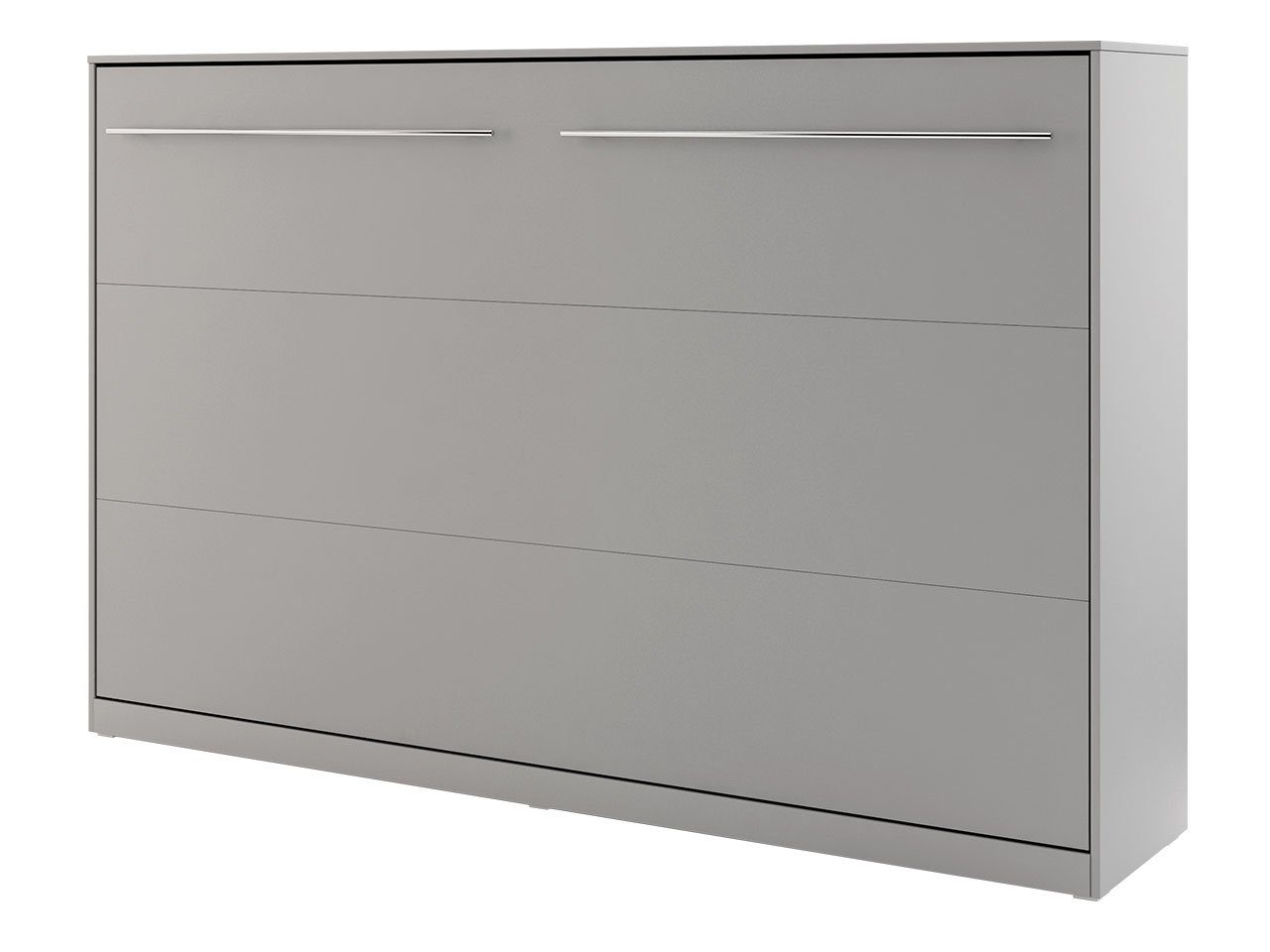 MIRJAN24 Schrankbett Concept Pro II Horizontal (mit integriertem Lattenrost) Größe: 90, 120, 140/200 cm, Fronten in Matt