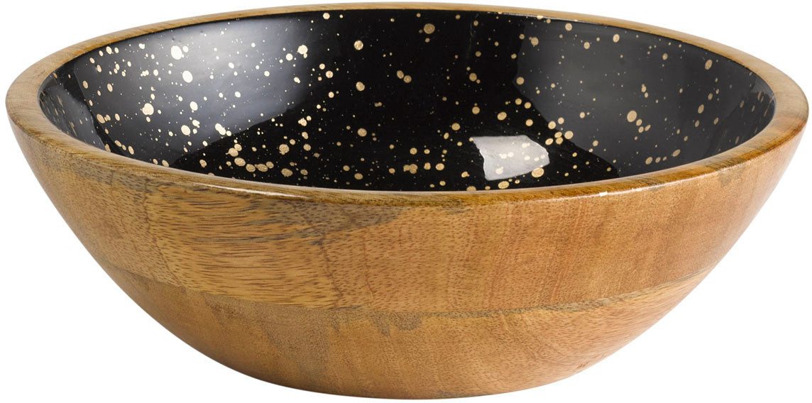 APS Schale MANGO, Holzwerkstoff, (1-tlg), Epoxidharz Beschichtung