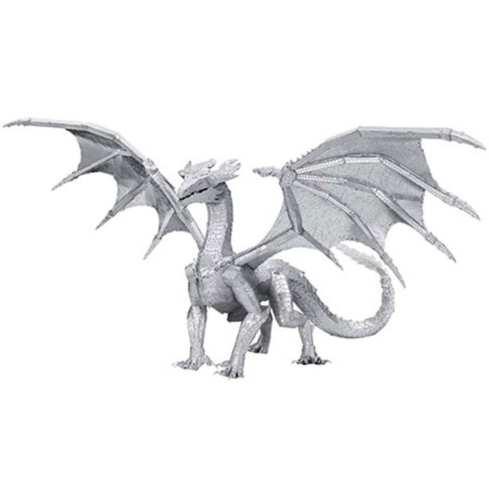 Invento Puzzle Metal Earth, Steel Dragon - 3D Metall Puzzle, Puzzleteile