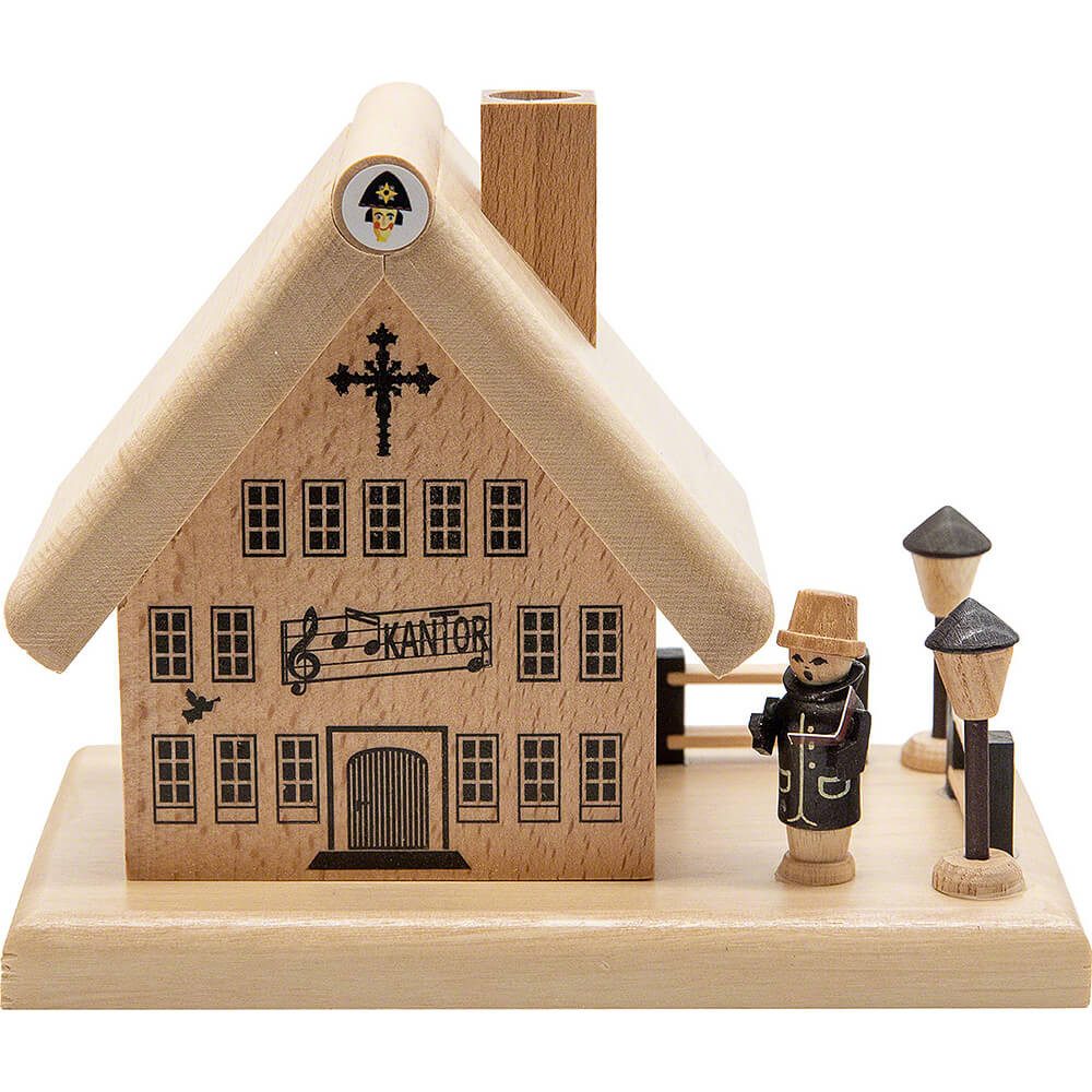Spielwarenmacher Günther e.K. Räuchermännchen Räucherhaus Kantorei (12cm) von Spielwarenmacher Günther