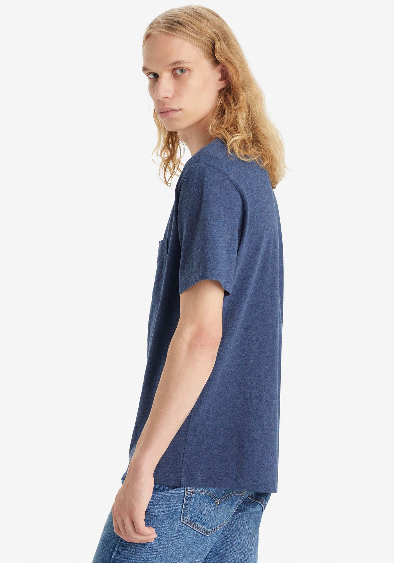 Levi's® T-Shirt CLASSIC POCKET TEE mit aufgesetzter Brusttasche – Bild 5 von 5