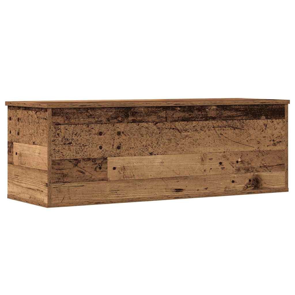 vidaXL Truhe 102 x 35 x 35 cm Aufbewahrungsbox aus altem Holz 102x35x35 cm aus Qual