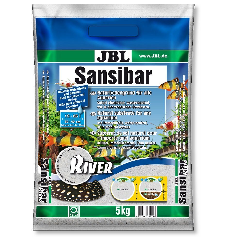 Aquariensand JBL Sansibar Aquarienbodengrund River 5 Kg