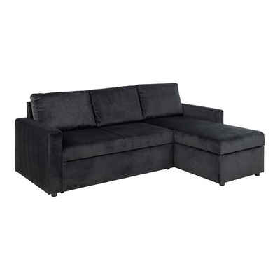 ebuy24 Schlafsofa Sacramento Schlafsofa Chaiselong wendbar, versteck