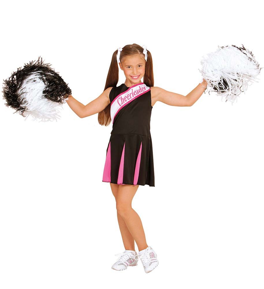 Widmann S.r.l. Kostüm Kinderkostüm Cheerleader schwarz