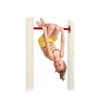 Wickey Turnreck FIT Tumble 302 - Doppel-Turnreck mit Reckstangen für Kinder, (90 - 140 cm, - Komplettset), mitwachsend, extrem witterungsbeständig, 100 kg Belastbar