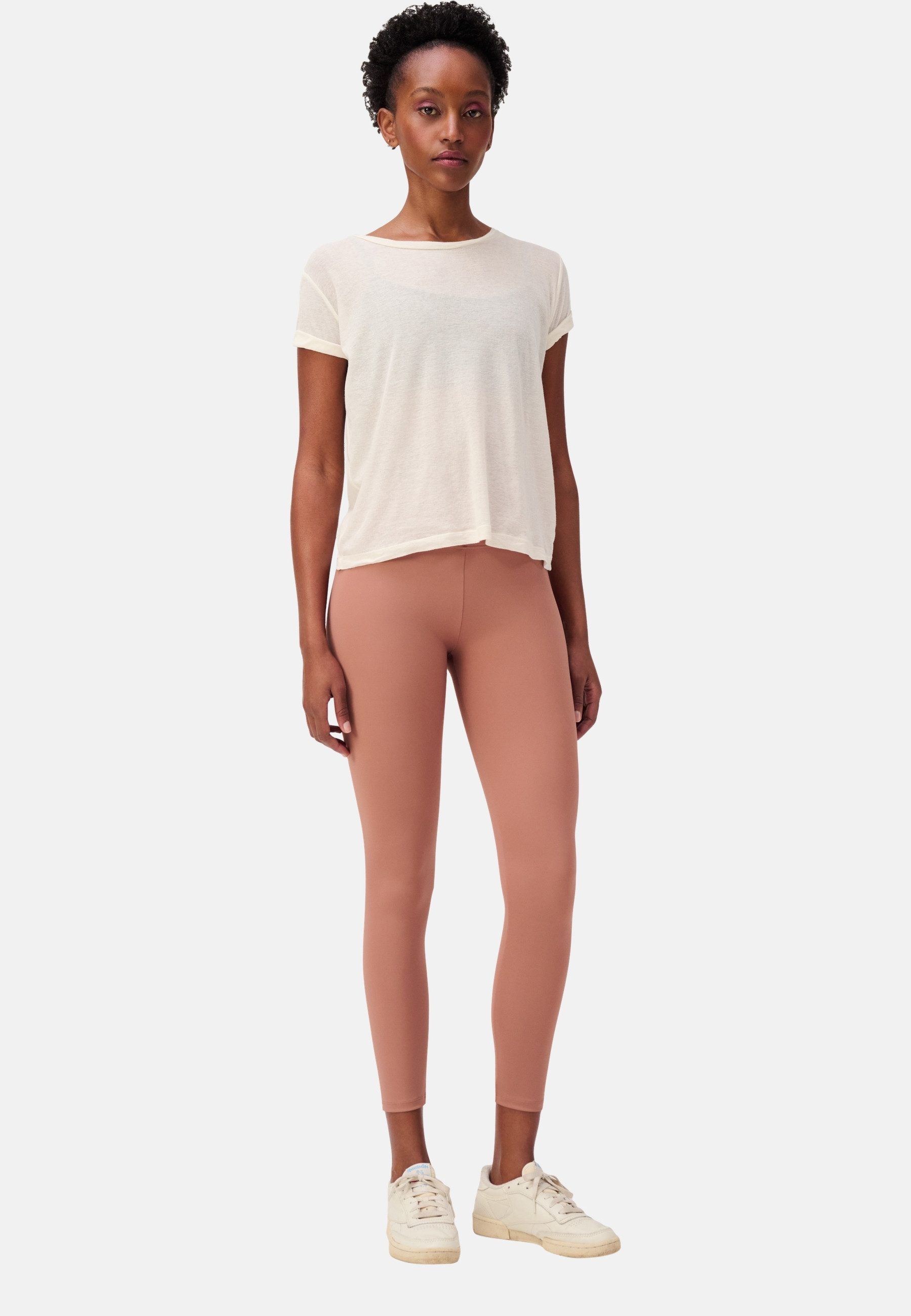 ITEM m6 Leggings Allday Conscious 100% Recycling-Polyamid, Shaping-Effekt, breiter Bund, modellierend