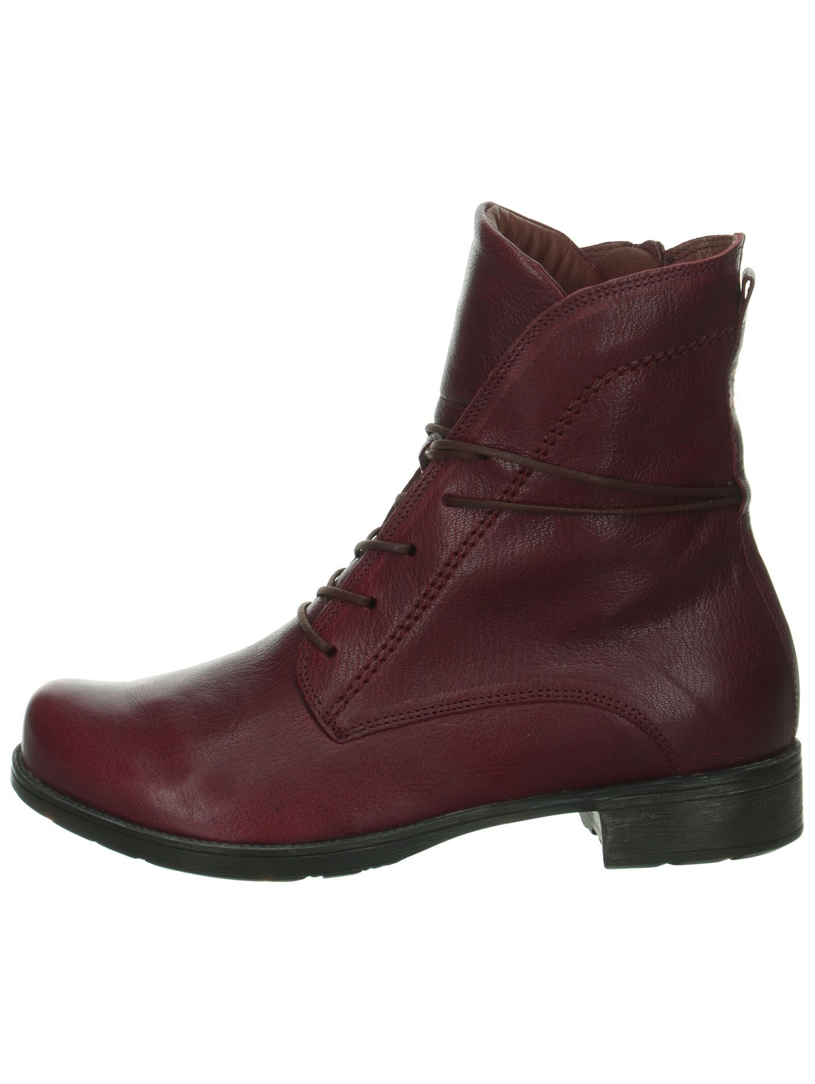Think! Think! Stiefelette Nappaleder Schnürstiefelette