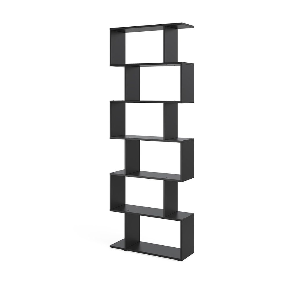 Vicco Raumteiler Levio, Schwarz, 70 x 196.1 cm, Freistehend günstig online kaufen