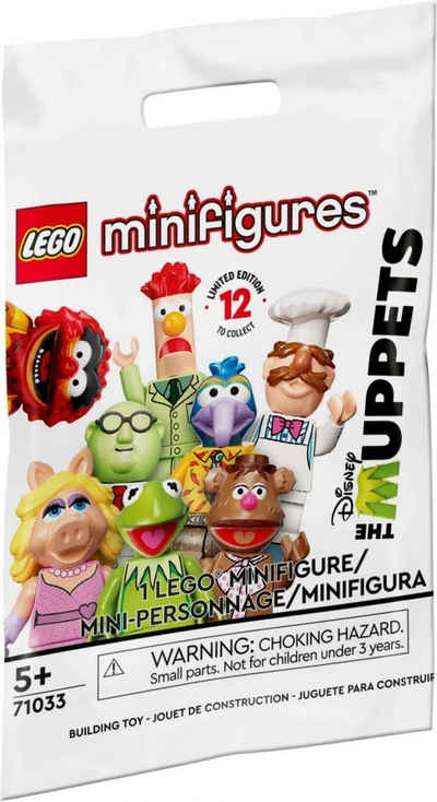 LEGO® Konstruktionsspielsteine »LEGO® Minifiguren - The Muppets - 71033 - 1 von 12 Figuren je Tüte«