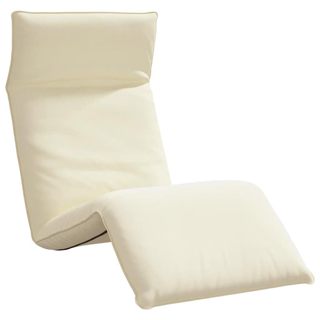 vidaXL Gartenliege Sonnenliege Klappbar Creme 175x54x8,5 günstig online kaufen