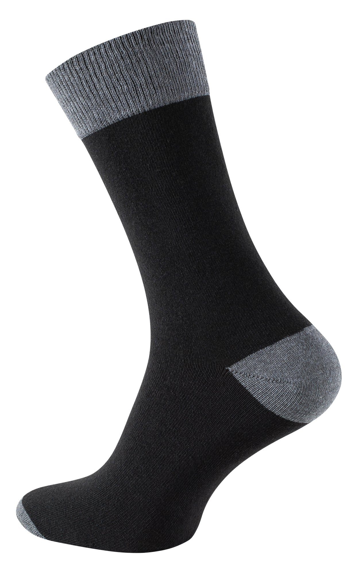 Cotton Prime® Socken mit Totenkopf-Design (8-Paar)
