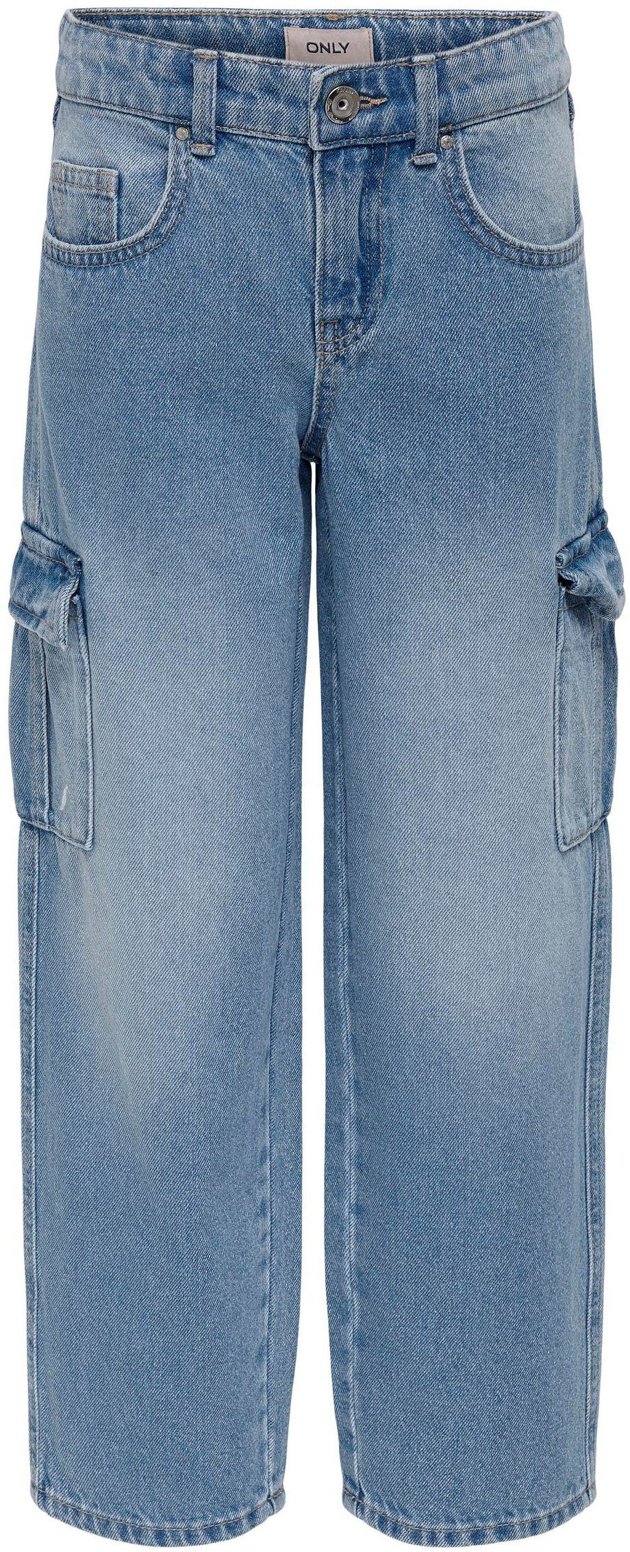 KIDS ONLY Cargojeans KOGHARMONY WIDE CARGO CARROT PIM NOOS