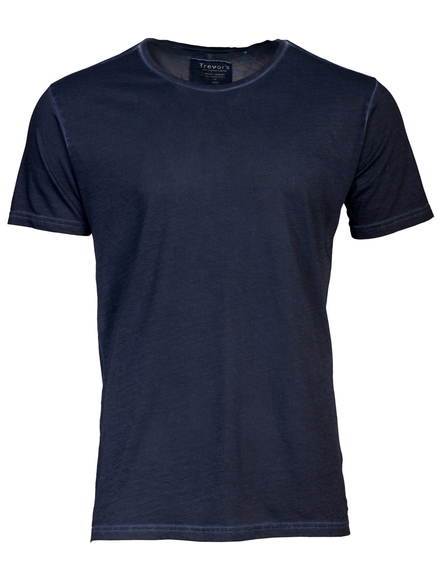DAILY´S T-Shirt aus Dunkelblau 100% T-Shirt softes Herren KIMI: Biobaumwolle