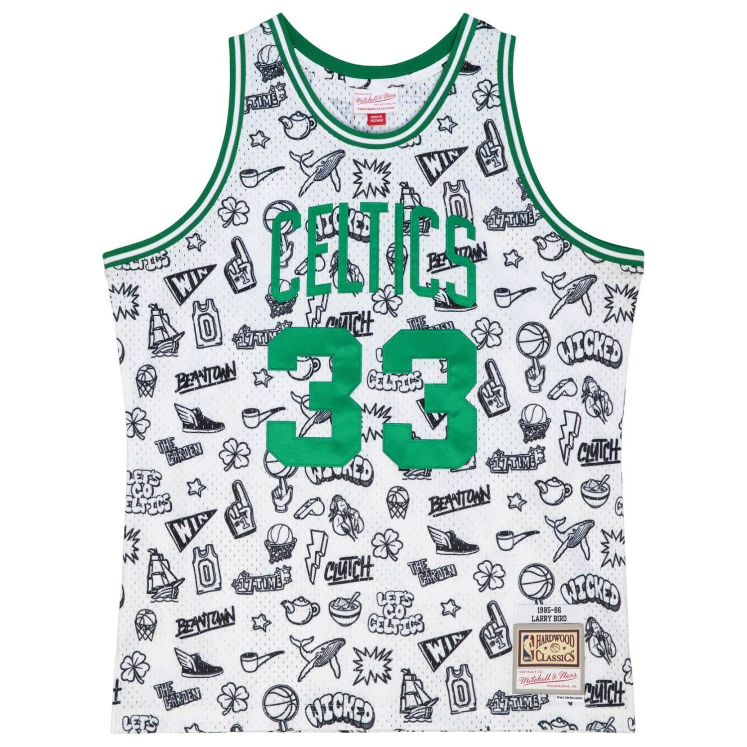 Boston Celtics Mitchell & Ness Hardwood Classics 1997 NBA All
