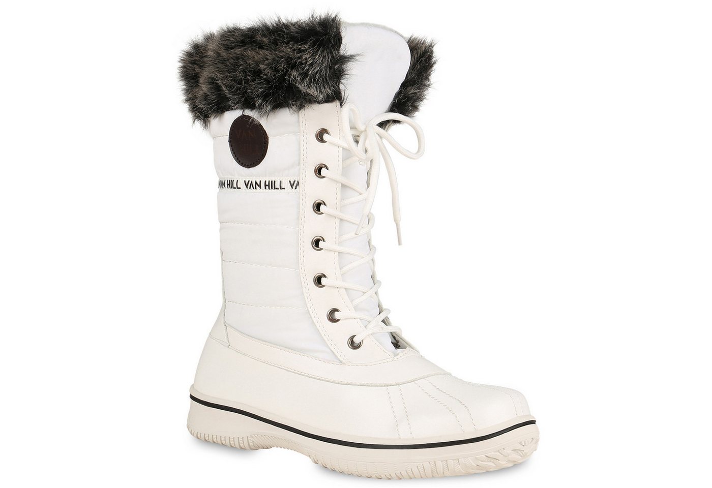 VAN HILL 838030 Winterstiefel Damen Winterstiefel Savannah mit Warmfutter und Profilsohle