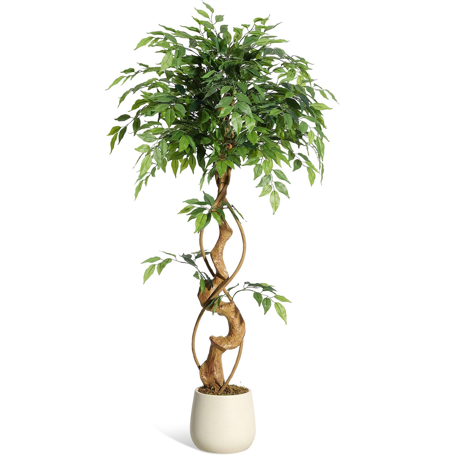 Kunstbaum 1.2/1.5/1.8m große künstliche Ficus-Bäume, künstliche Pflanzen, G günstig online kaufen