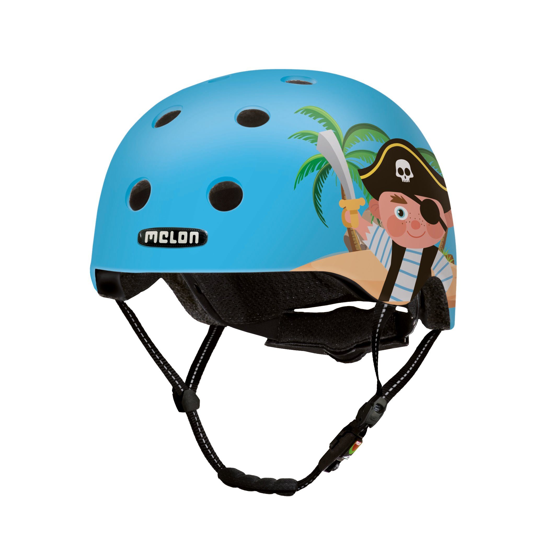 Kinderfahrradhelm Little Pirate XXS-S (matte)