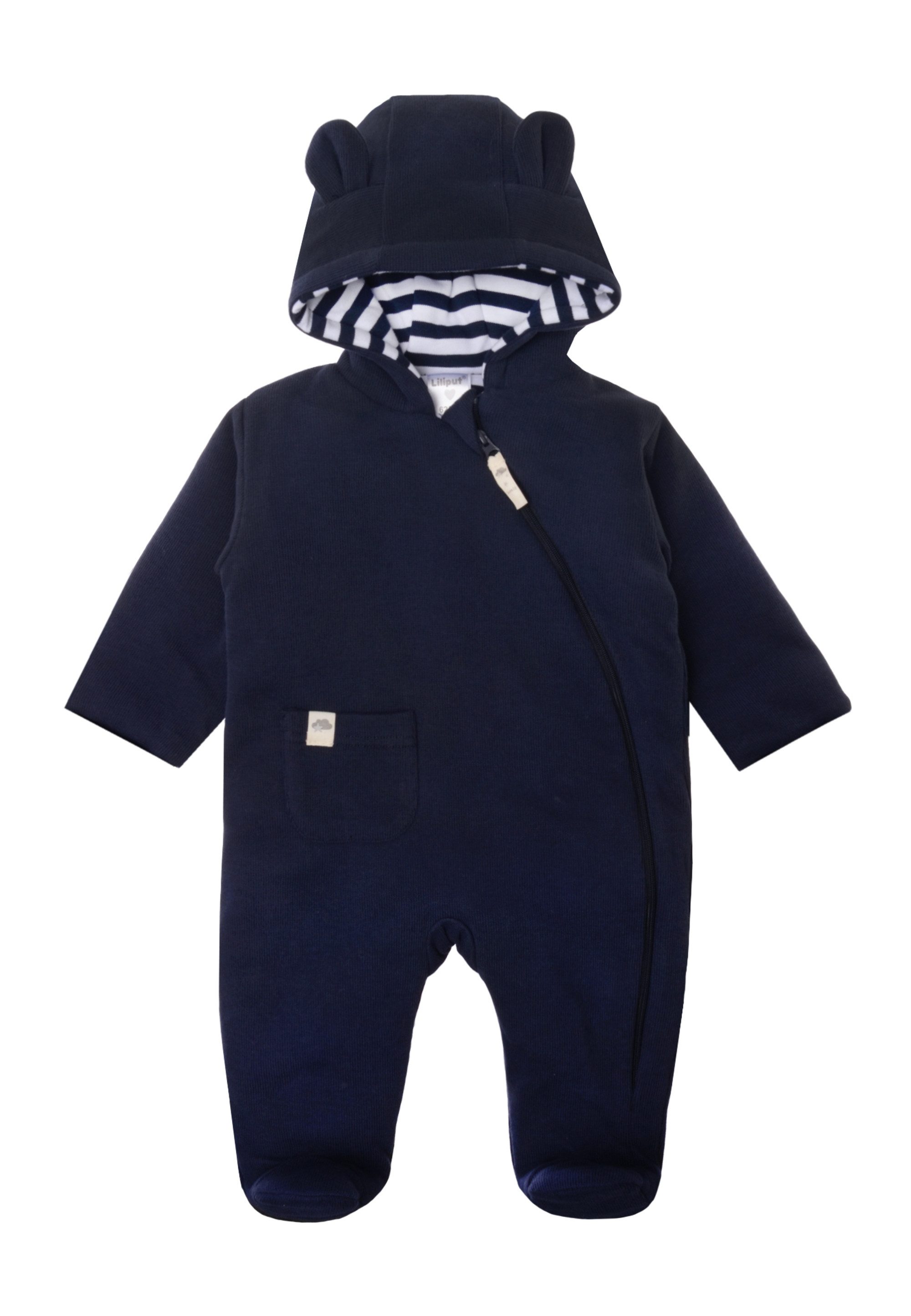 Liliput Overall marine mit niedlicher Kapuze – Bild 2 von 5