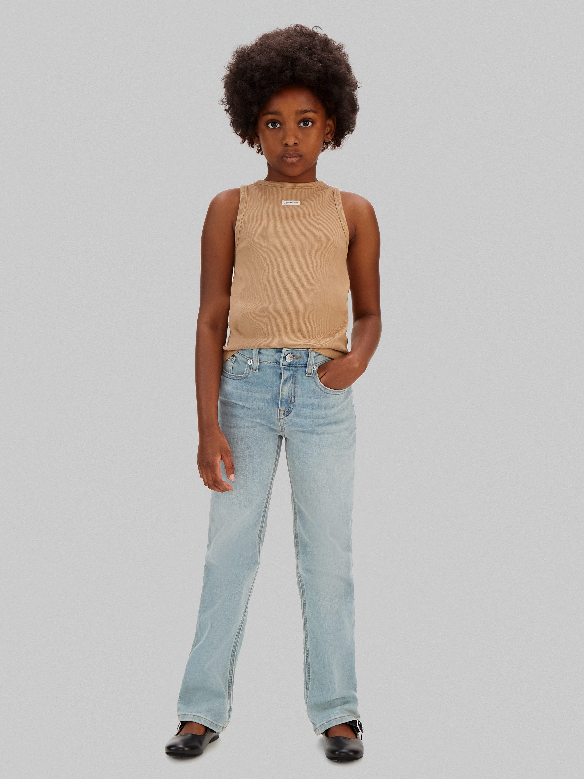 Calvin Klein Jeans Straight-Jeans STRAIGHT ANDREW WASH Regular fit mit Taschen