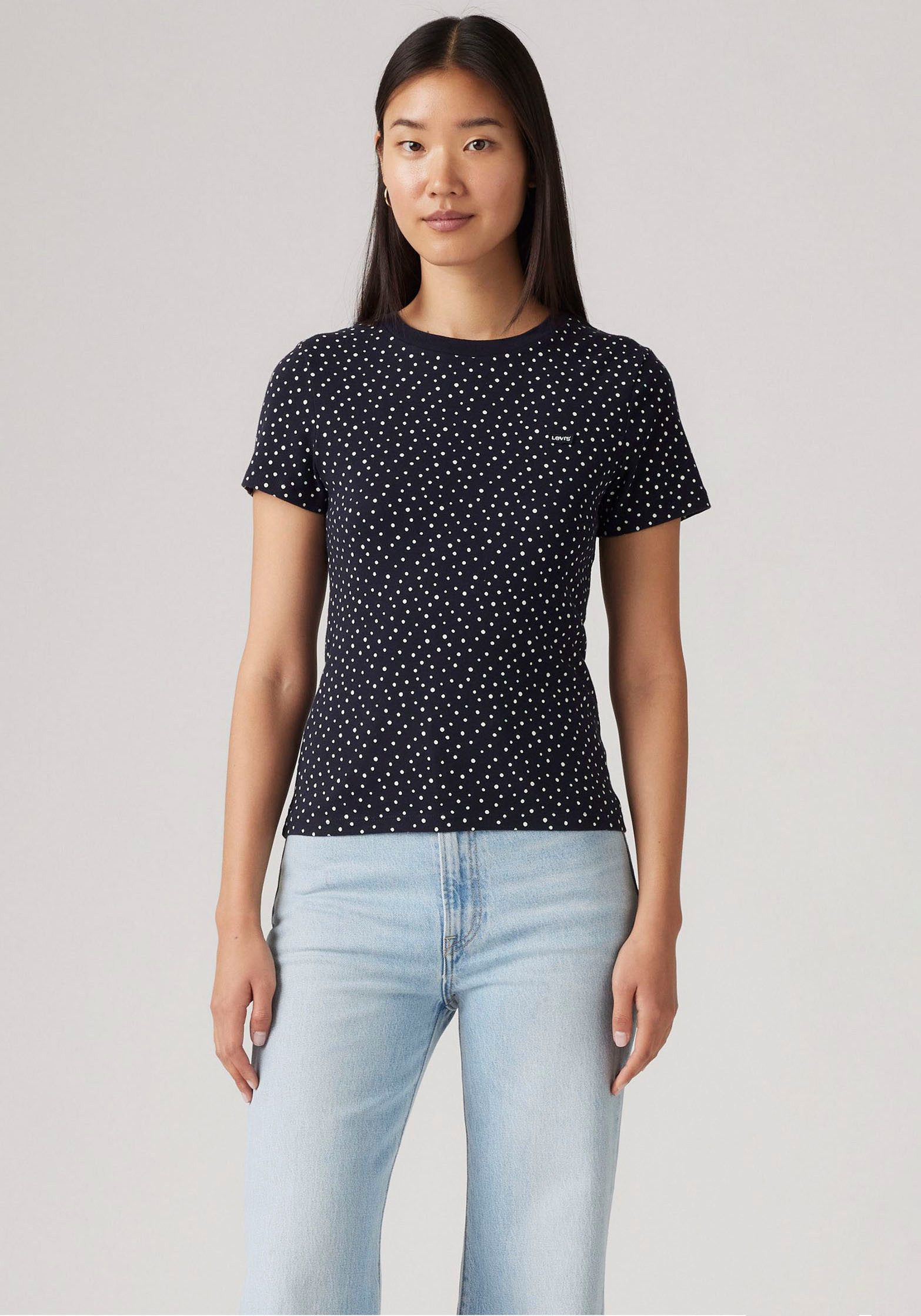 Levi's® T-Shirt ESSENTIAL HM SS TEE Taillierter Schnitt günstig online kaufen