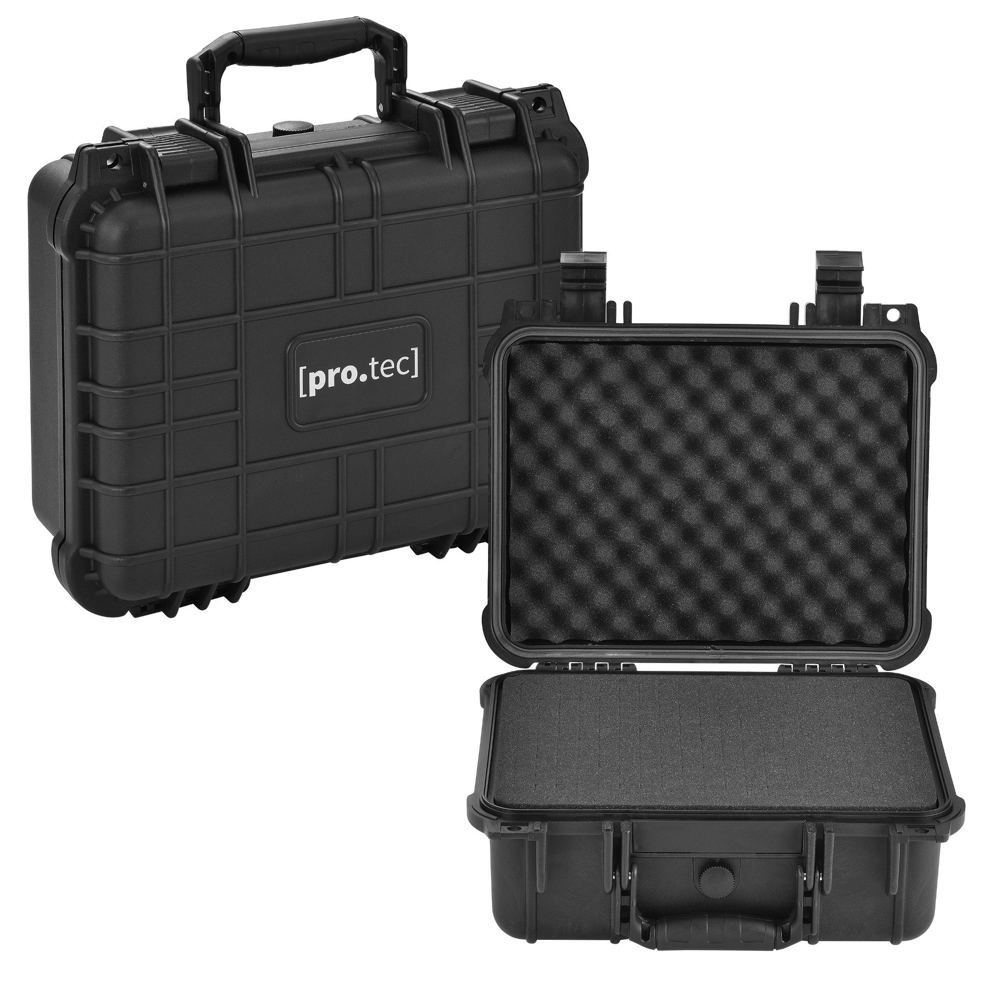 pro.tec Koffer, Schutzkoffer Fotokoffer 35x29,5x15cm
