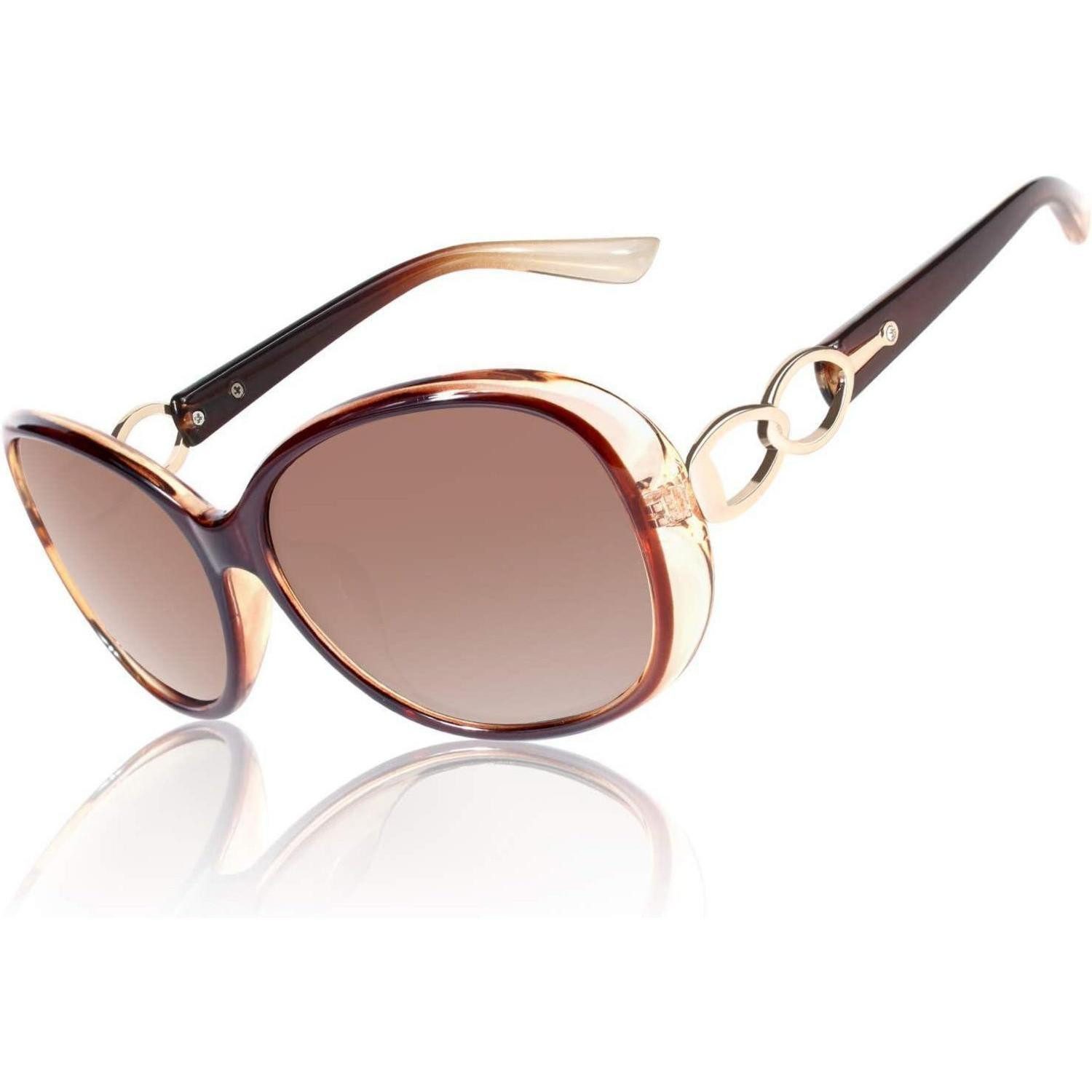 LuxusKollektion Sonnenbrille Damen Sonnenbrille Polarisiert UV400 Schutz Übergröße Vintage Brille