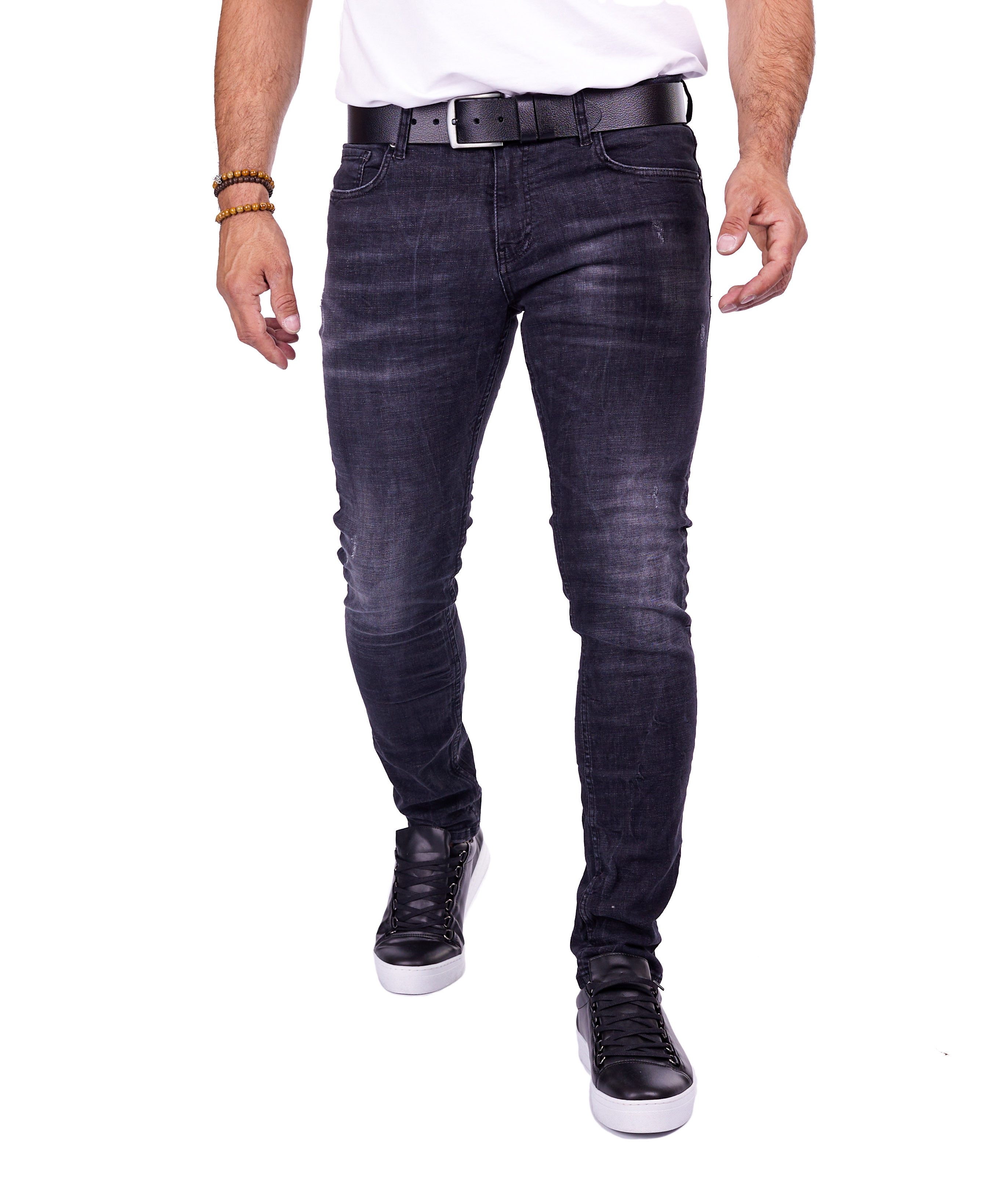 Denim Distriqt Slim-fit-Jeans Basic Herren Slim Fit Jeans mit stretch günstig online kaufen