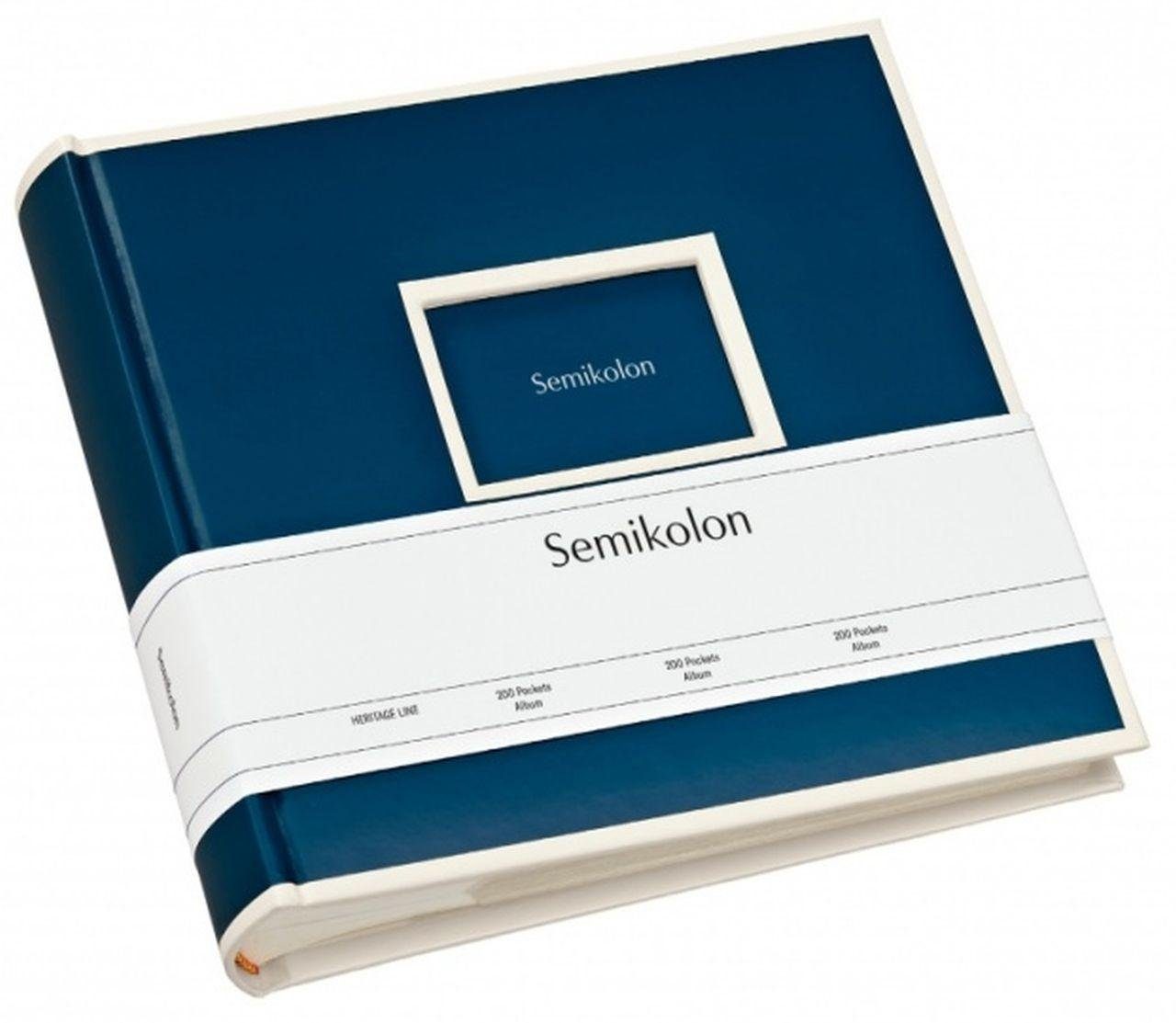 Semikolon Fotoalbum 200 Pockets Album 351132 marine