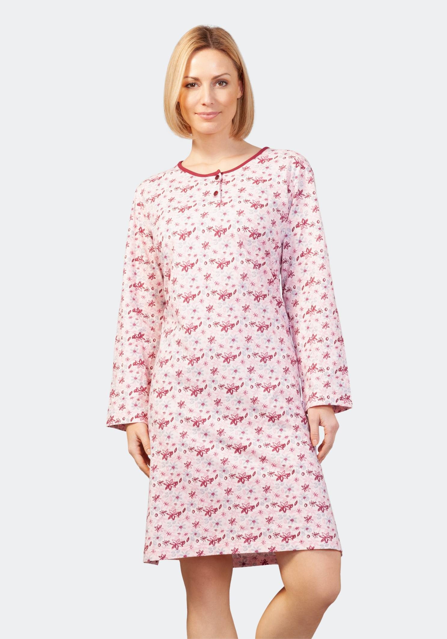 Hajo Nachthemd Nachthemd, 105 cm, Premium Cotton/Feininterlock günstig online kaufen