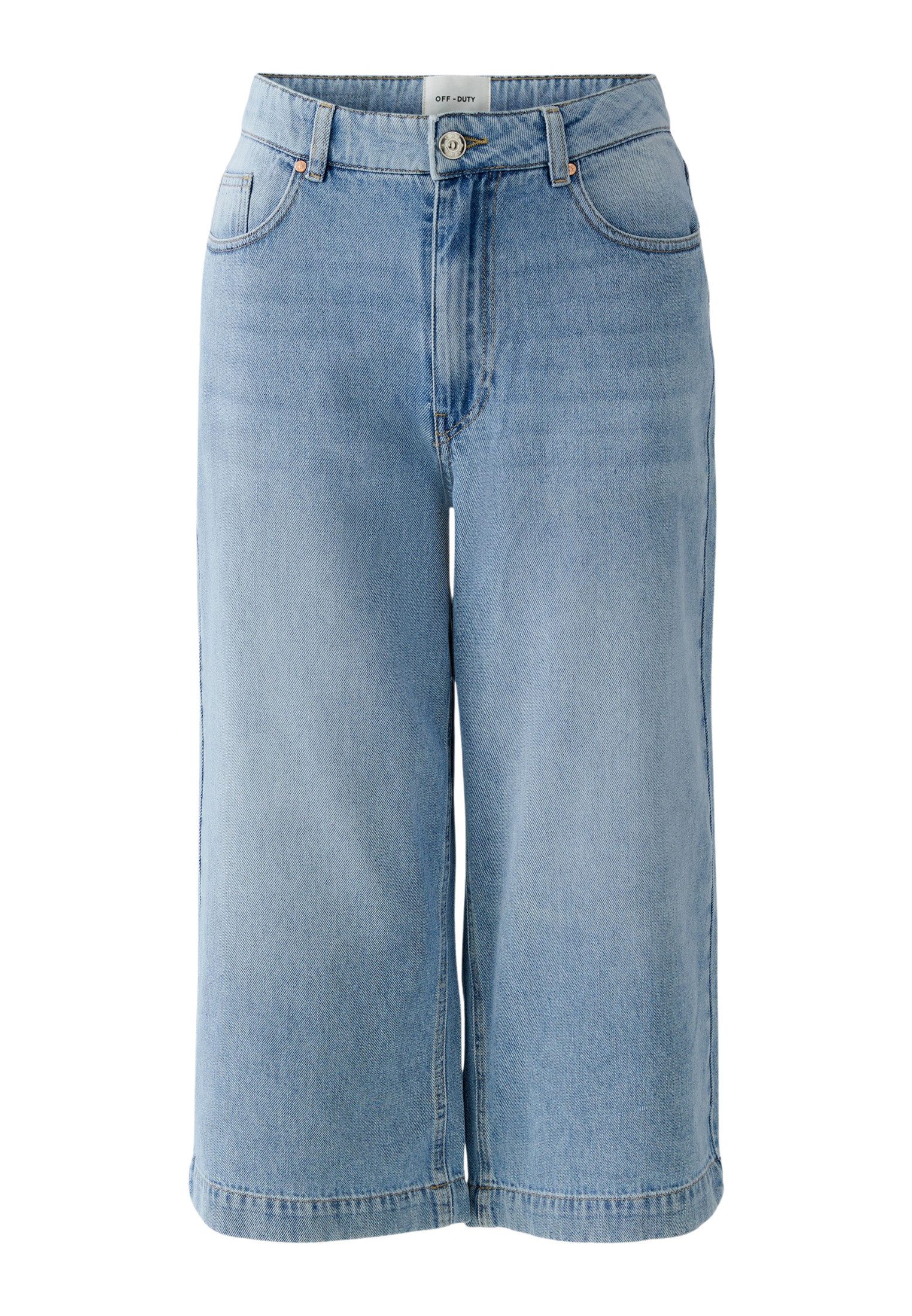 Oui Relax-fit-Jeans Detailprint
