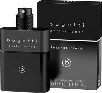 bugatti Eau de Toilette BUGATTI Performance Intense Black EdT 100ml