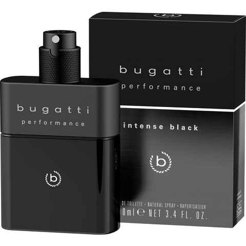 bugatti Eau de Toilette BUGATTI Performance Intense Black EdT 100ml