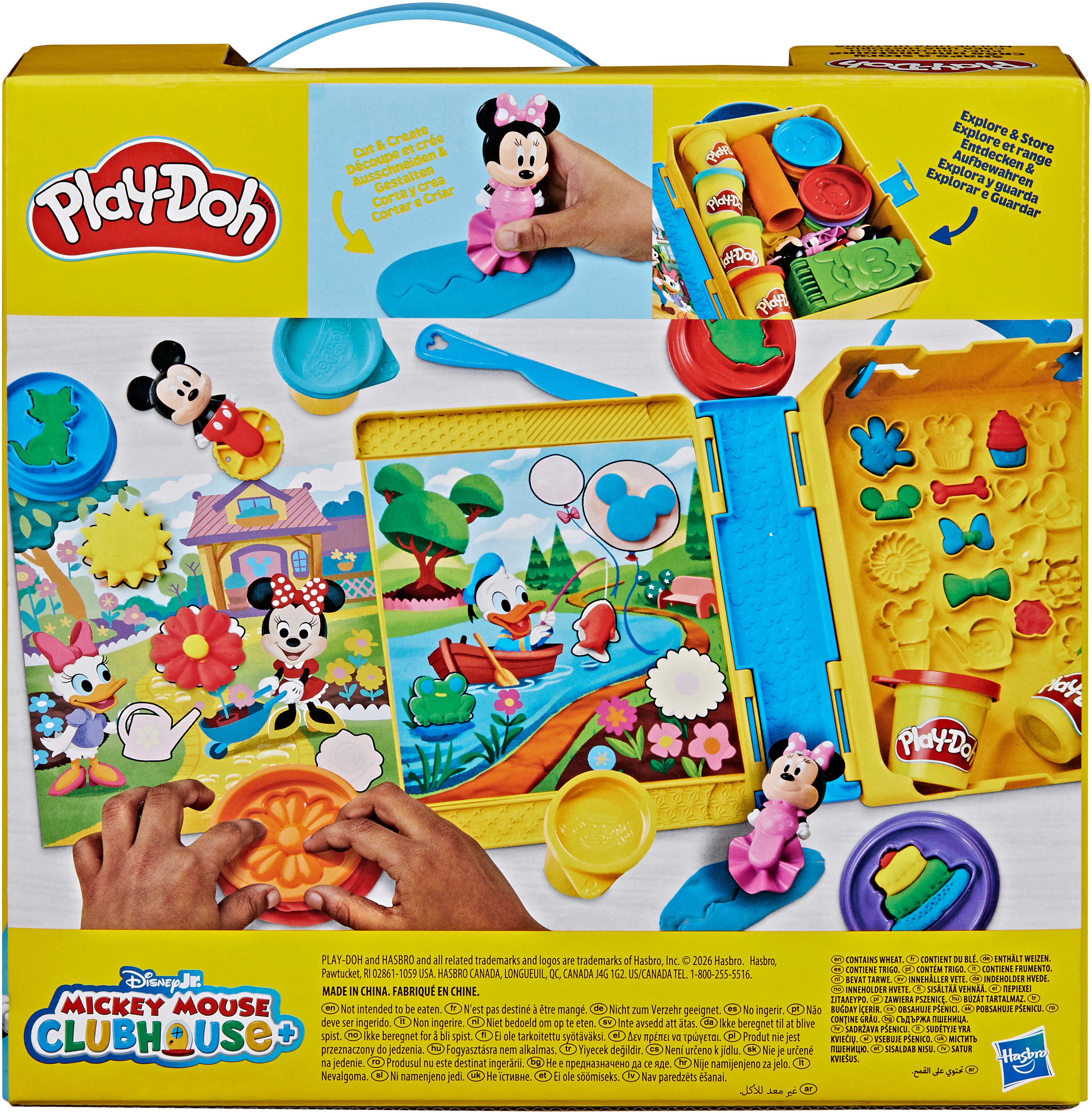 Hasbro Knetform-Set Play-Doh Disney Junior Knet-Bilderbuch