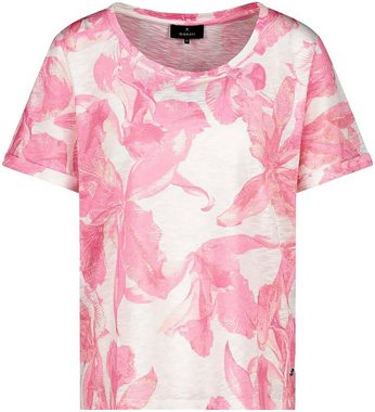 Monari T-Shirt mit Blumenmuster