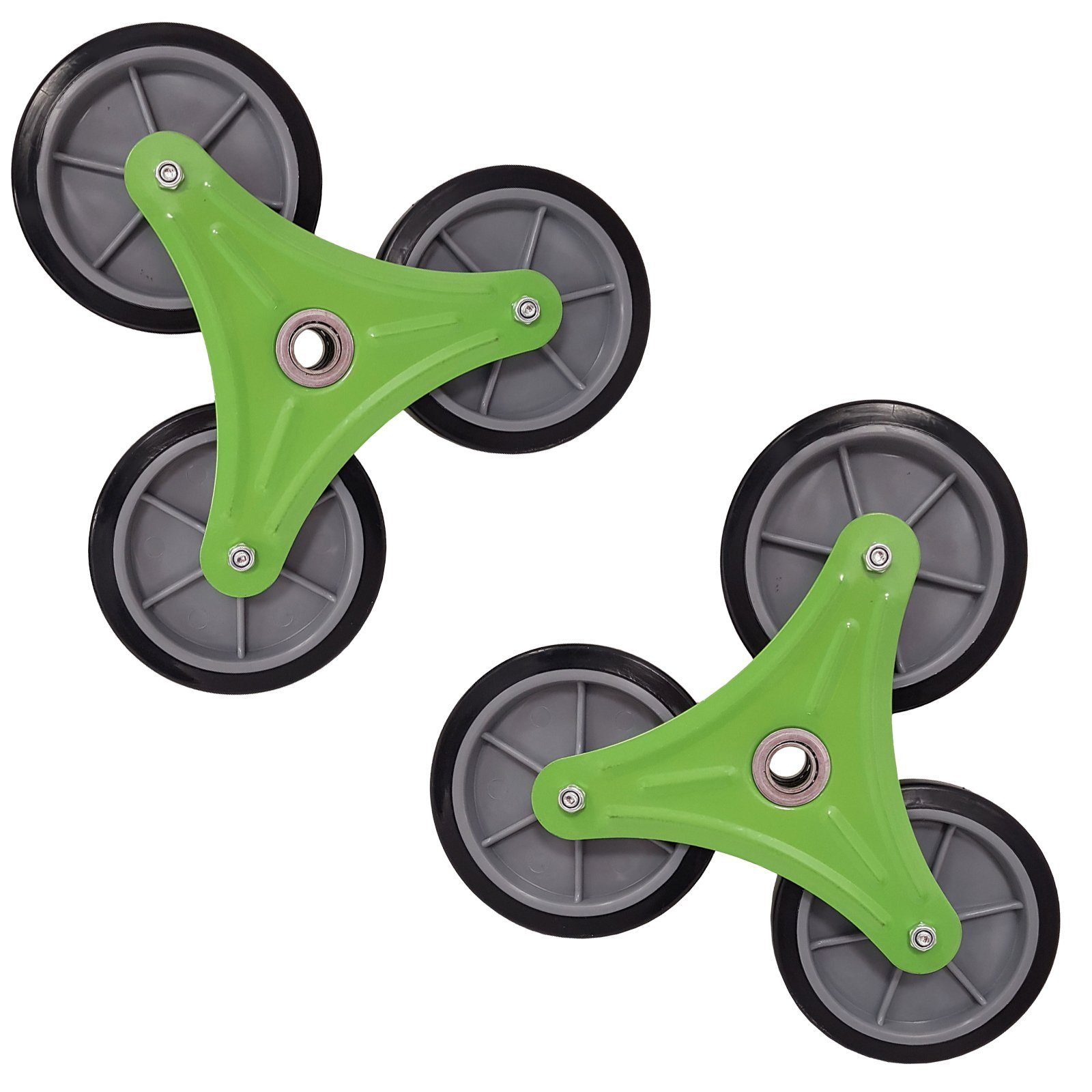 Sackkarren-Rad 2x Ersatzrad für Treppensteiger Sternrad Dreikranzrad